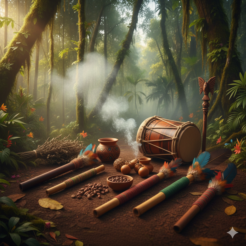 Sacred Tools in Amazonian Traditions: Tepis, Chakapas & More